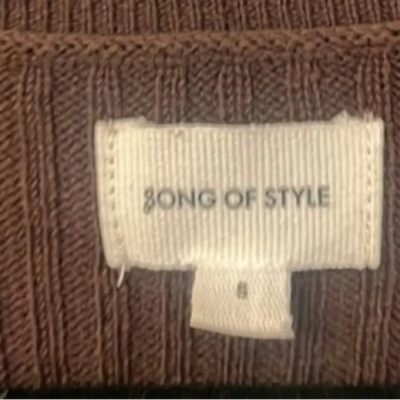 Song of Style by Revolve brown sweater dress sIze small - Picture 5 of 5